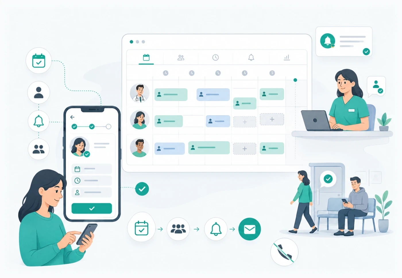 Online booking experience